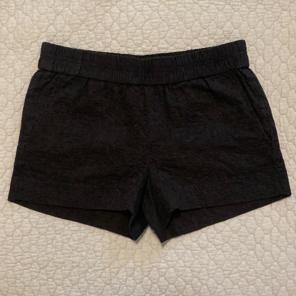 J. Crew Black Printed Short | sz.00